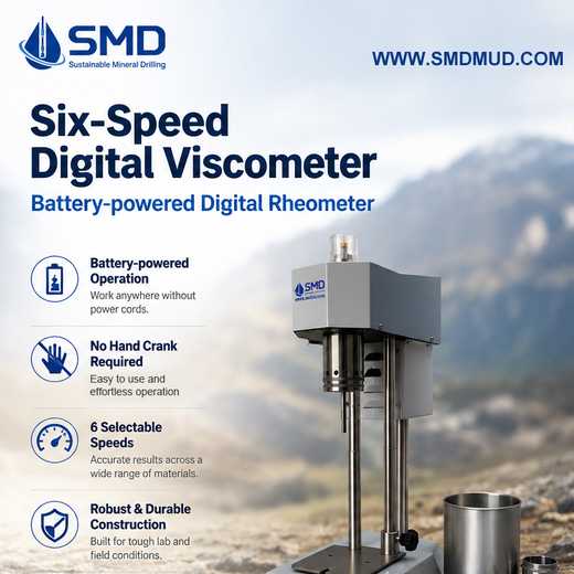 Six-Speed Digital Viscometer
