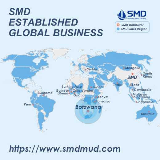 SMD distributor world map